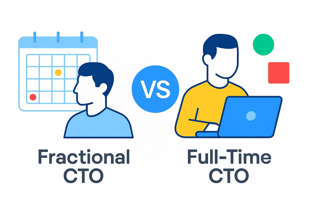 Fractional CTO vs CTO a tempo pieno: quale modello scegliere per la tua azienda tech